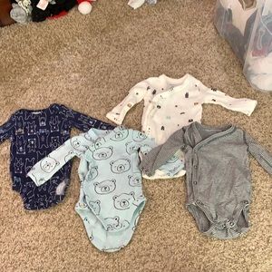 3 month long sleeve onsies